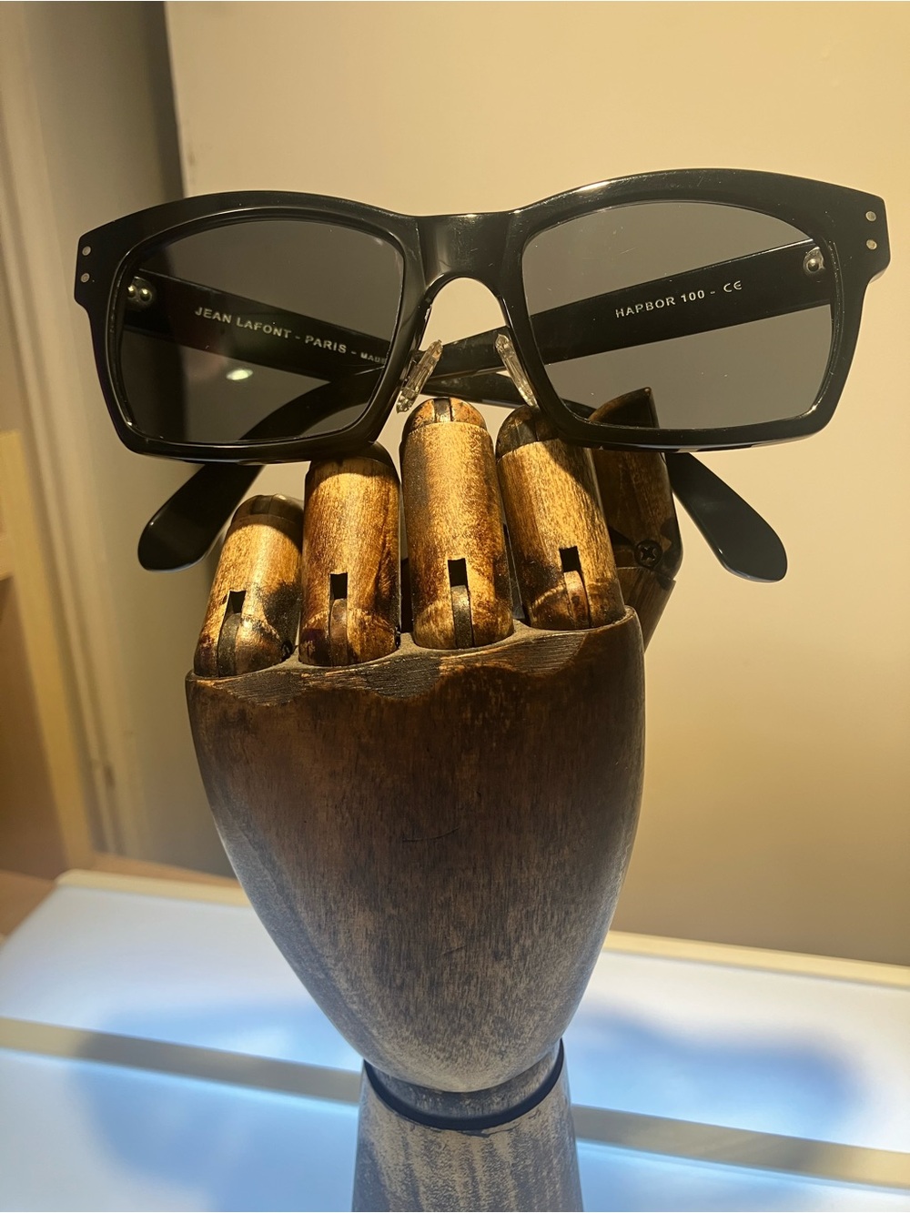 Jean Lafont Paris - Harbor 100 Black glasses frames only. Made in France